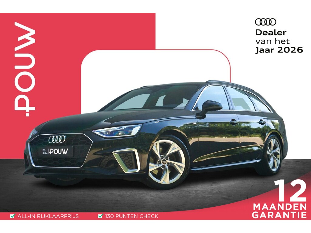 Audi A4 Avant 35 TFSI 150pk MHEV S Edition | Verwarmb.Stuur | Camera | Elek. Best. Stoel | Tourpakket |