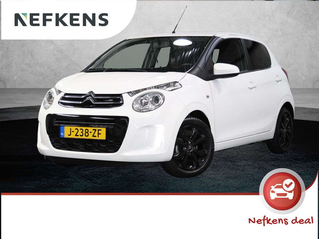 Citroën C1 1.0 VTi Shine | 1ste eigenaar | AppleCarplay/AndroidAuto | Climate Control | Camera | Bluetooth | LED | DAB Radio | Start/Stop Systeem | Buitenspiegels elektrisch verstel -en verwarmbaar | Isofix | Privacy Glass |