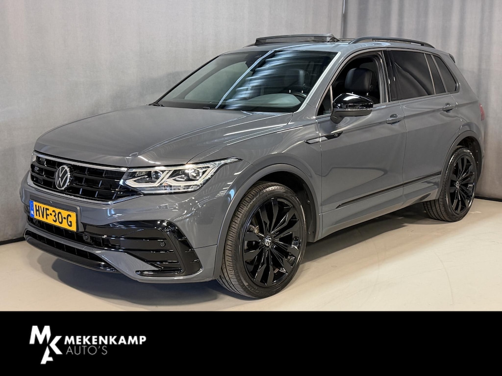 Volkswagen Tiguan 2.0 TSI 4Motion R-Line Black Style 20"/VOL Leder + memory/Harman Kardon/Panoramadak/360 camera/Elektrische klep/Stuur + stoelverwarming v+a