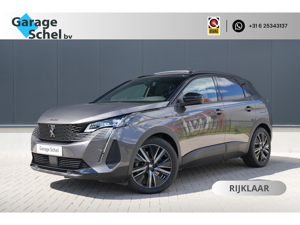 Peugeot 3008 1.6 HYbrid 225 GT - Pano - Stoelverwarming - Nachtzicht - ACC - Keyless - Blindspot - LED - Navi - Rijklaar