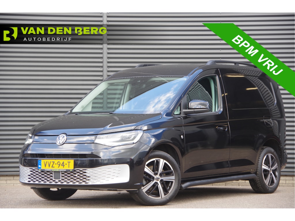 Volkswagen Caddy Cargo 2.0 TDI 75 EDITION! AUT. LED, LEDER, 2X ERGO COMFORT STOEL, STOELVERWARMING, CAMERA, NAVI, CRUISE, LEDER STUUR, NL AUTO, NAP