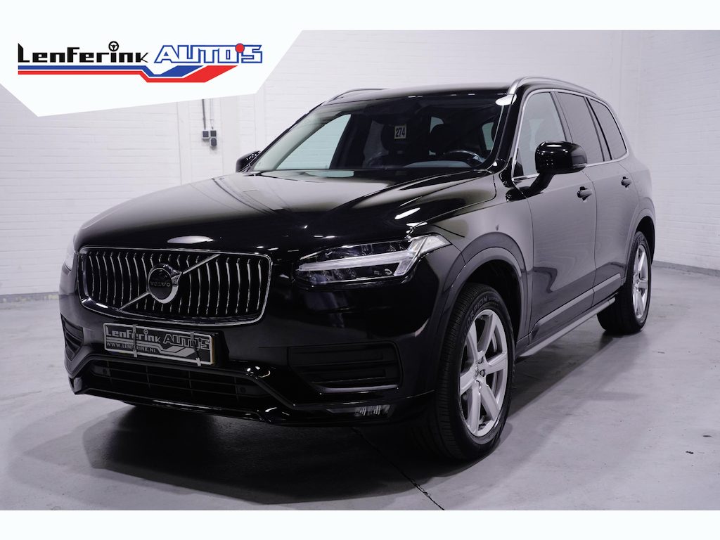 Volvo XC90 2.0 B5 AWD Inscription Intro Edition navigatie ACC camera nw.prijs 95168.- Apple-carplay ECC wegklapbare trekhaak PDC v+a LED-verlichting Drivers-assist electrische achterklep stoelverwarming 19"-lmv private-glas