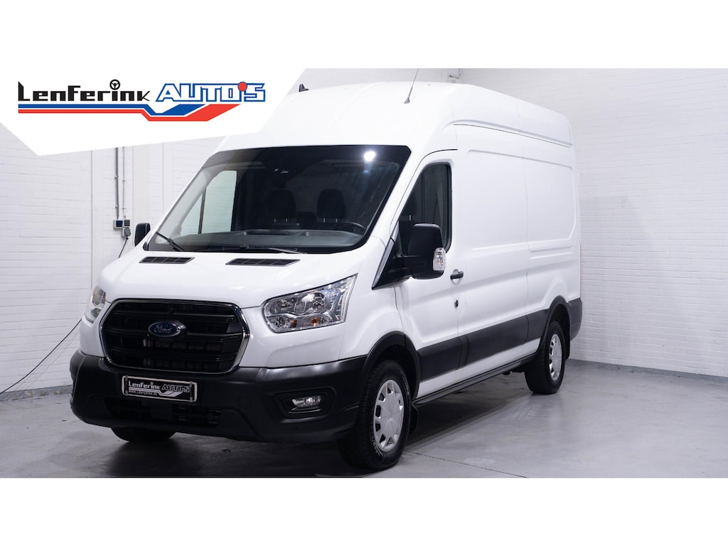 Ford Transit 2.0 TDCI 130 pk L3H3 Trend Navi, Camera, DAB+ Dodehoek Assist, Laadruimte Pakket, PDC V+A, Hoog Dak, 3-Zits