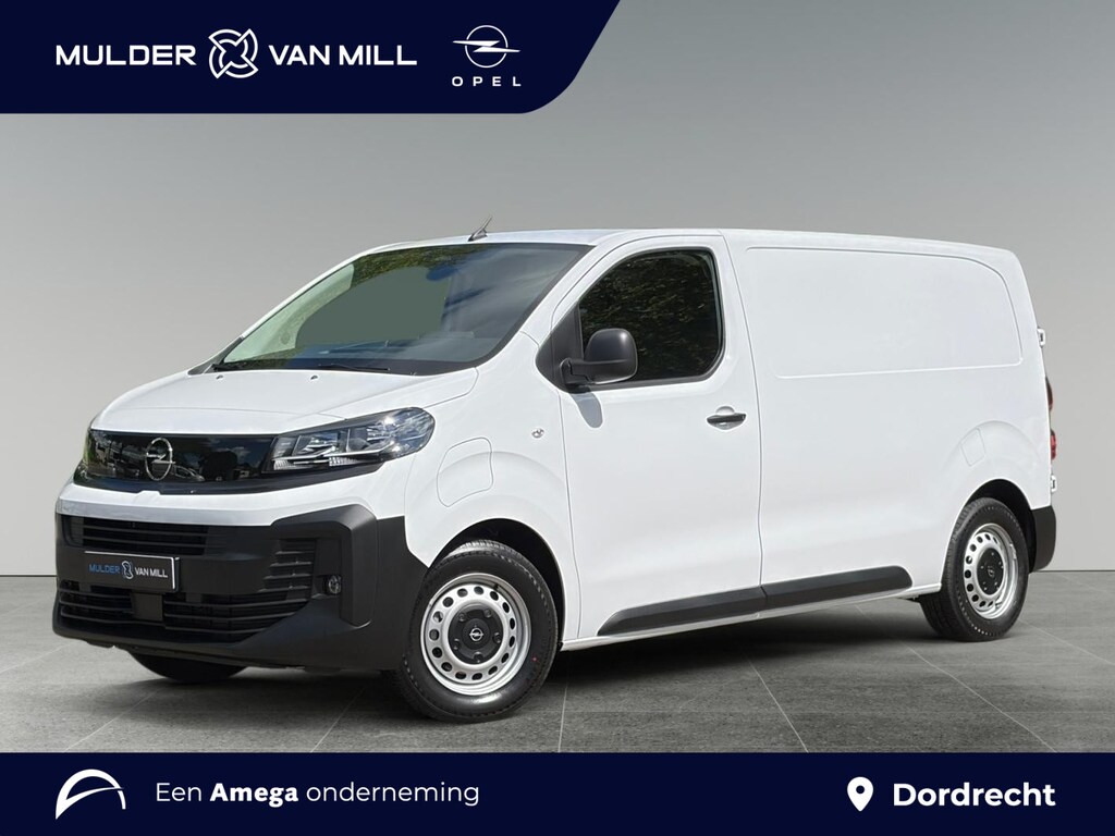 Opel Vivaro-e Electric L2 75 kWh 136pk | ACTIE | 8 jaar garantie | Houten afwerking laadruimte | Multimedia | Apple Carplay | Android Auto | Achteruitrijcamera | Parkeersensoren voor en achter | Dode hoek detectie | Digitale cockpit | Stuurwielbediening | Mistlampen | Licht- en regensensor | Automatic light | Tussenwand comfort met raam | Bestuurdersstoel comfort | Bank voorpassagiers | Reservewiel | van €47.420 voor €29.995 ex. BTW rijklaar