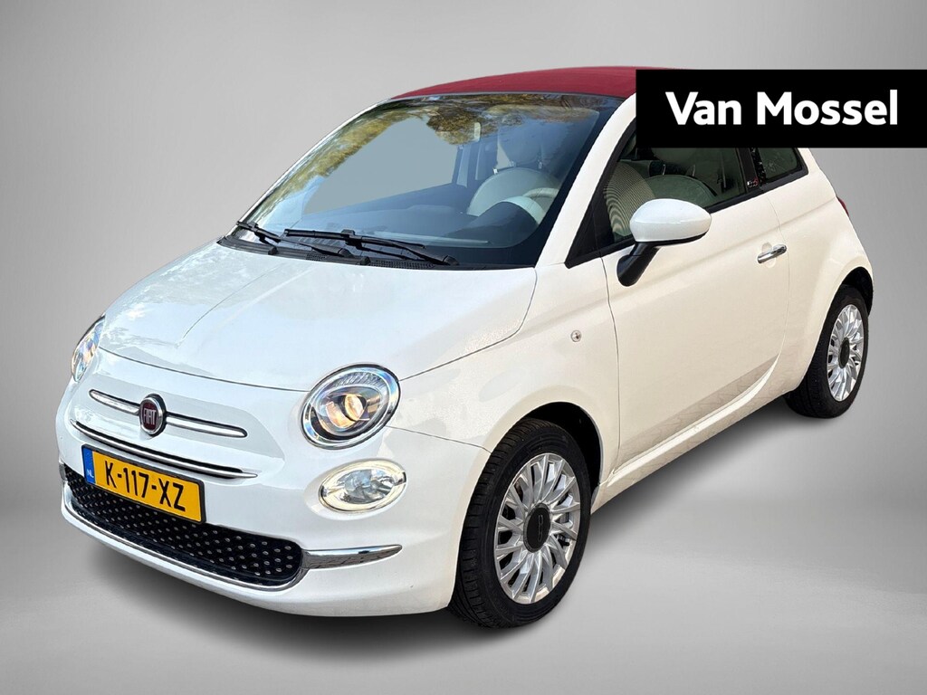 Fiat 500C 1.0 Hybrid Lounge | Airco | Navigatie| Parkeersensoren | Cruise Control | LMV 15" |