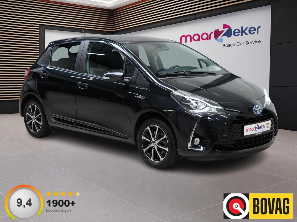 Toyota Yaris 1.5 Hybrid Bi-Tone ✅All Season✅Trekhaak✅Stoelverw.✅Clima✅Camera✅