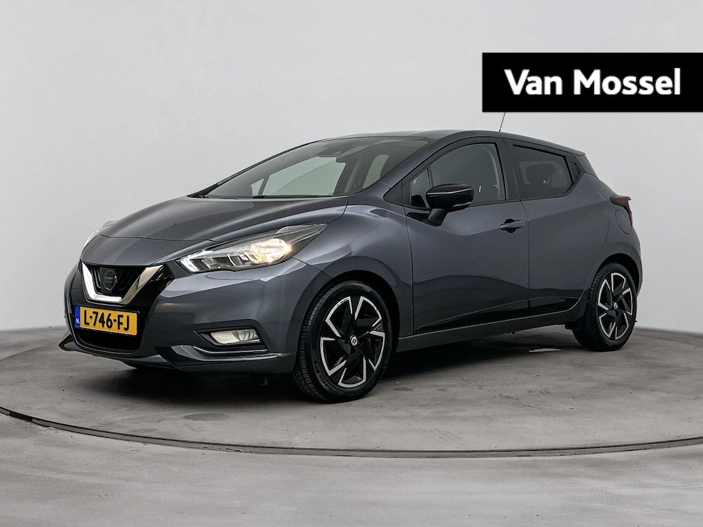 Nissan Micra 1.0 IG-T N-Design 93PK | Navigatie via Telefoon | Parkeersensoren | Cruise Control | DAB Radio | Airconditioning | Apple CarPlay & Android Auto