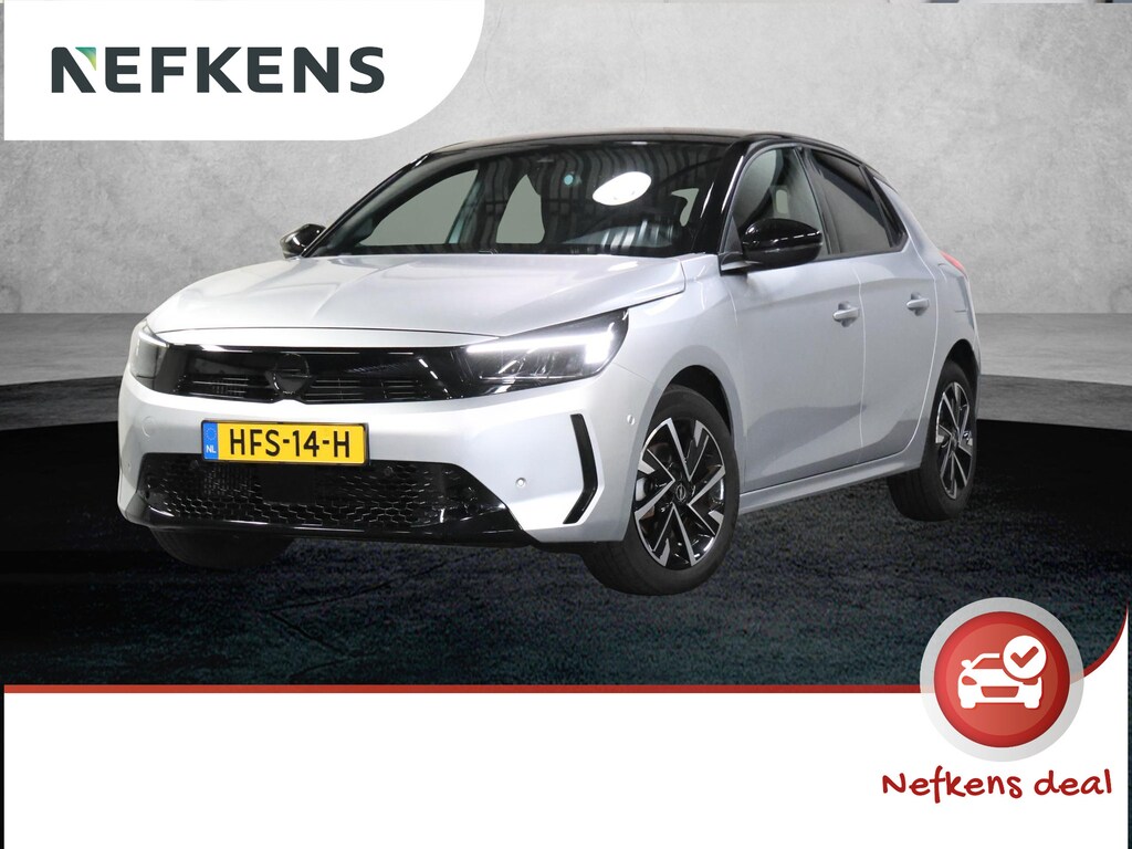 Opel Corsa 1.2 110PK Hybrid GS | 1ste eigenaar | AppleCarPlay/AndroidAuto | Climate Control | Cruise Control | Navigatie | AUTOMAAT | LM velgen | Keyless | Two-Tone | LED | Parkeersensoren | Privacy Glass | Isofix |