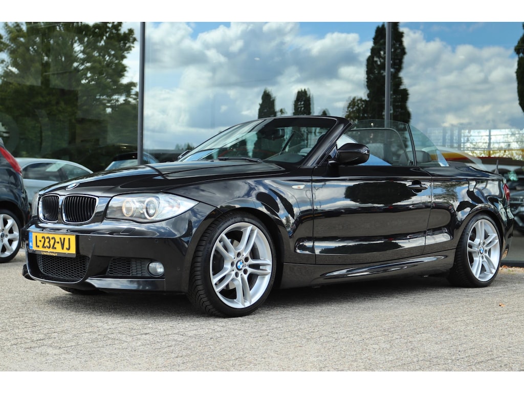 BMW 1-Serie CABRIO 125I HIGH EXECUTIVE M-SPORT | XENON | LEDER | MEMORY | KEY-LESS | STOELVERW.