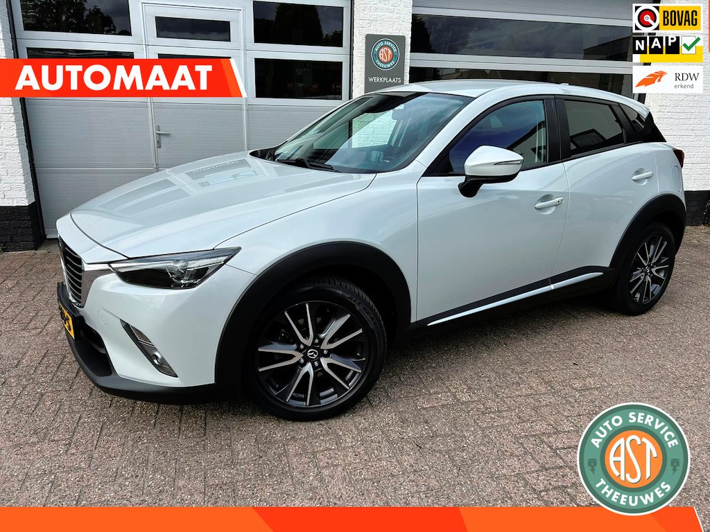 Mazda CX-3 2.0 SkyActiv-G 120 GT-M AUTOMAAT|LEER|KEYLESS|HUD|NAP
