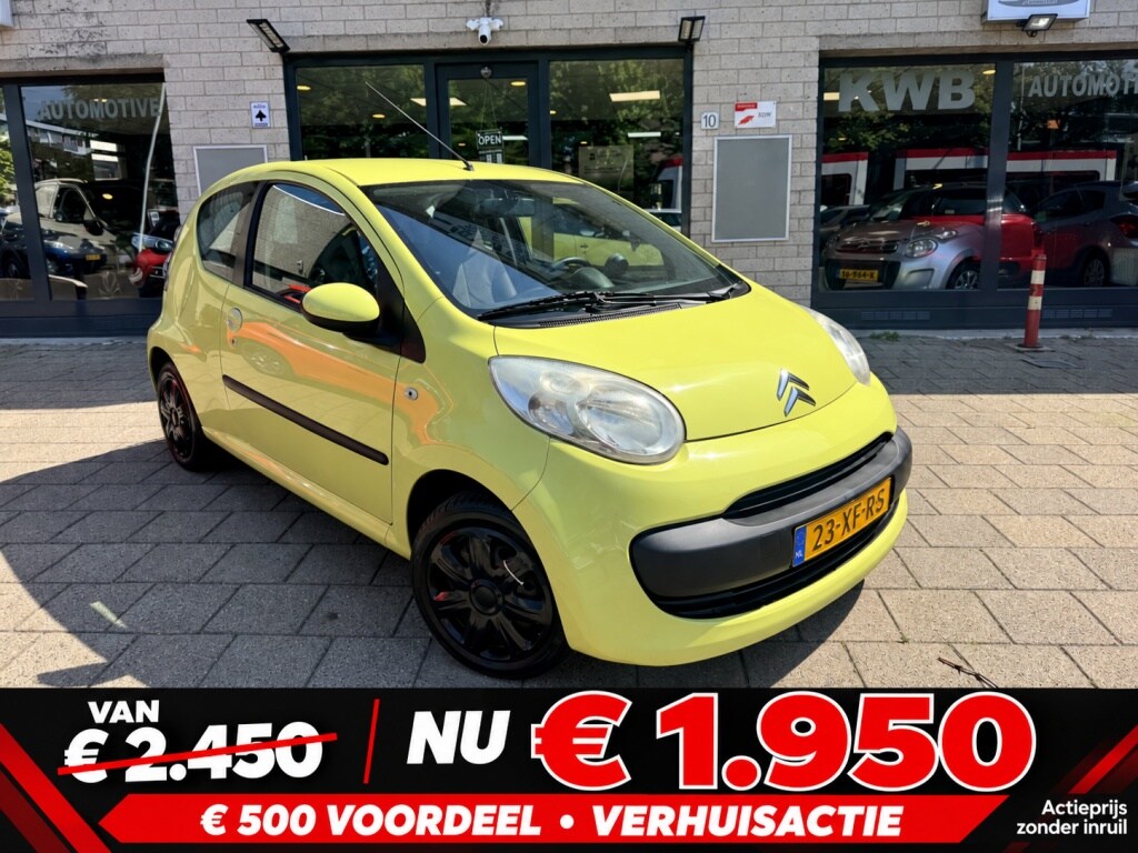 Citroën C1 1.0-12V 3-deurs | Airco | Nieuwe koppeling Banden