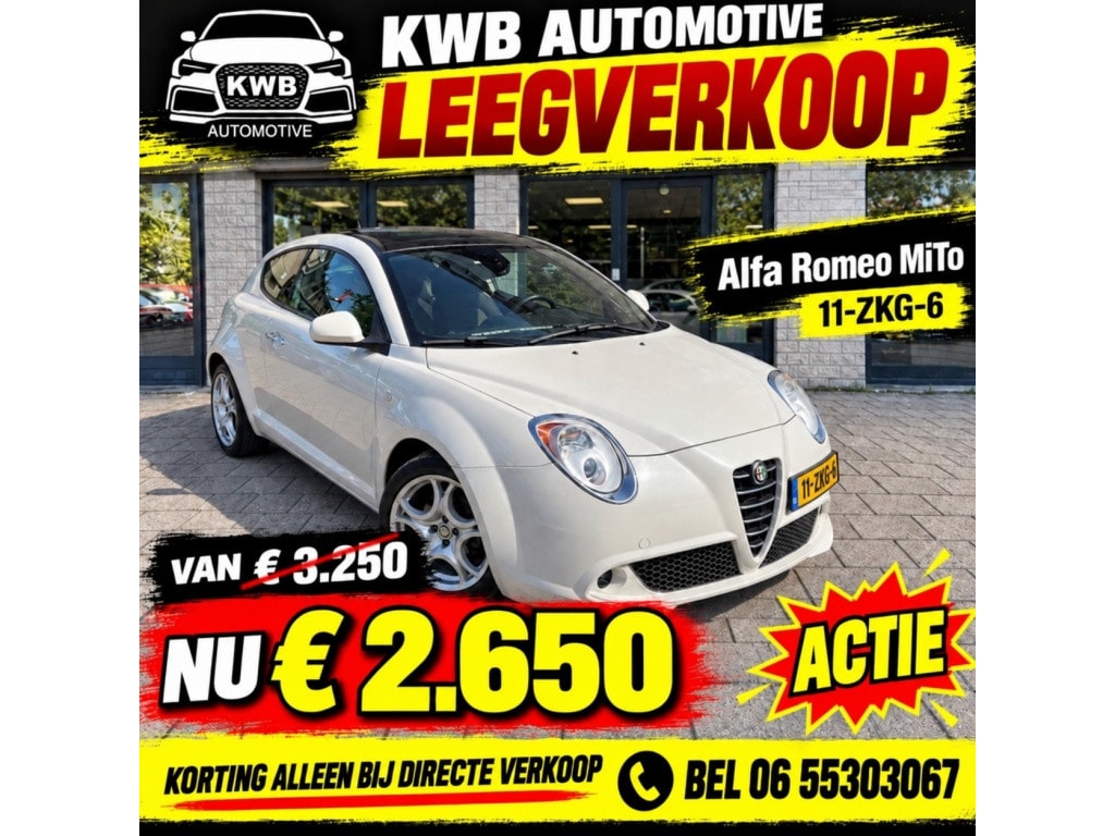 Alfa Romeo MiTo 1.3 JTDm ECO | Panoramadak | NAP