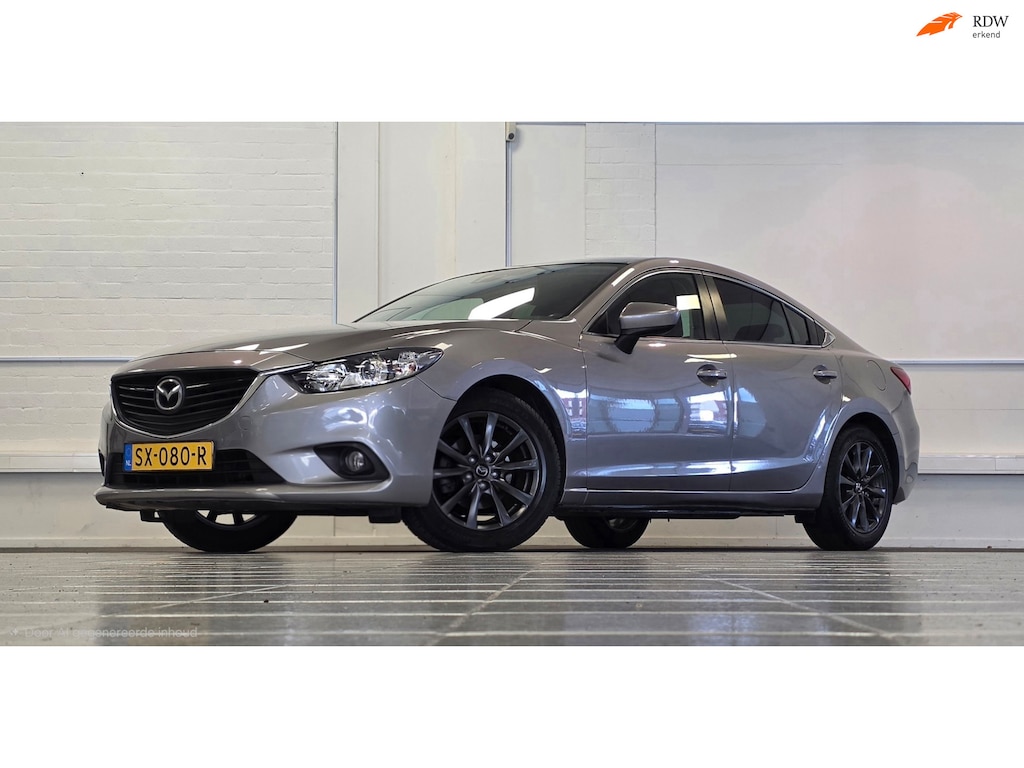Mazda 6 2.0i 16V TS Trekhaak Clima Allseason Garantie Mooi!