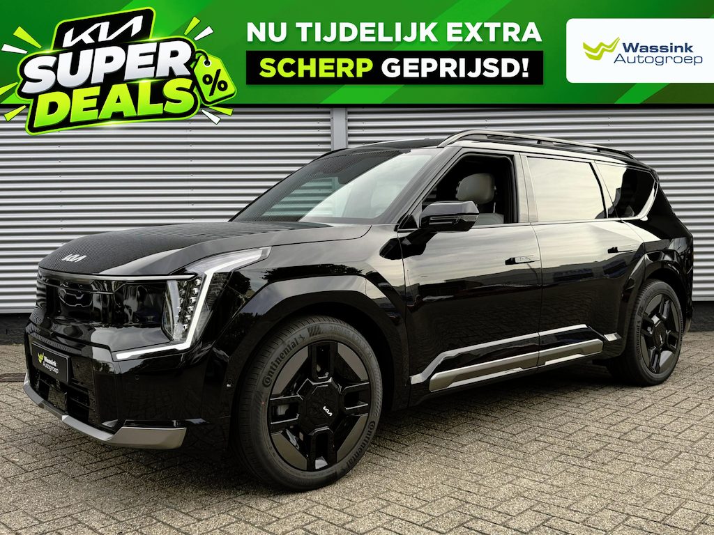 Kia EV9 GT-Line AWD 6p. 99.8 kWh | Stoelventilatie | Stoel/Stuurwielverwarming | 360 Camera | Memory | HUD |