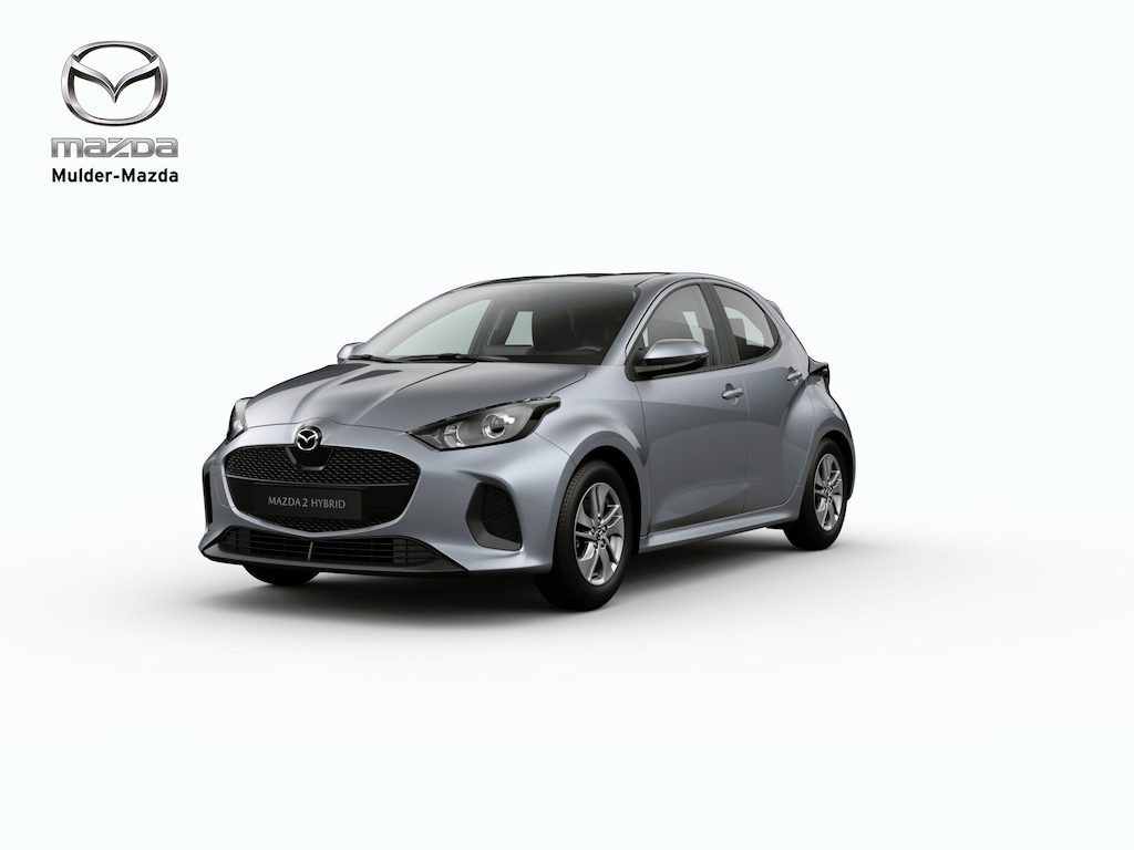 Mazda 2 Hybrid 116 Centre-Line | 15-inch lichtmetalen velgen, Silver | 6 speakers | Achteruitrijcamera