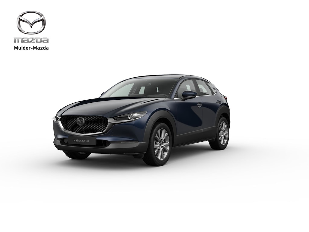 Mazda CX-30 e-Skyactiv G 141 Centre-Line - Driver Assistance & Sound Pack | 18-inch lichtmetalen velgen in Silver | 360° View Monitor | 7-inch digitale meterset