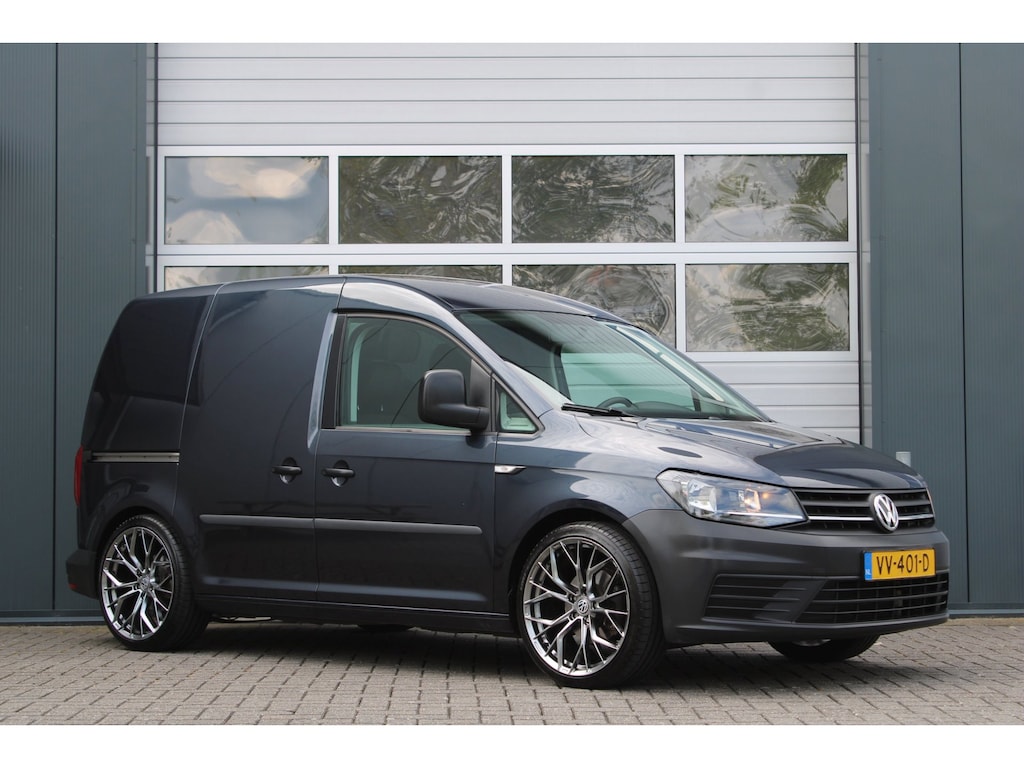 Volkswagen Caddy 2.0 TDI L1H1 BMT Trendline Airco/Cruise/Navi/Bluetooth/Schuifdeur/Leder/19"LM/ElekRamen/CV/RadioCD/Trekhaak/Marge