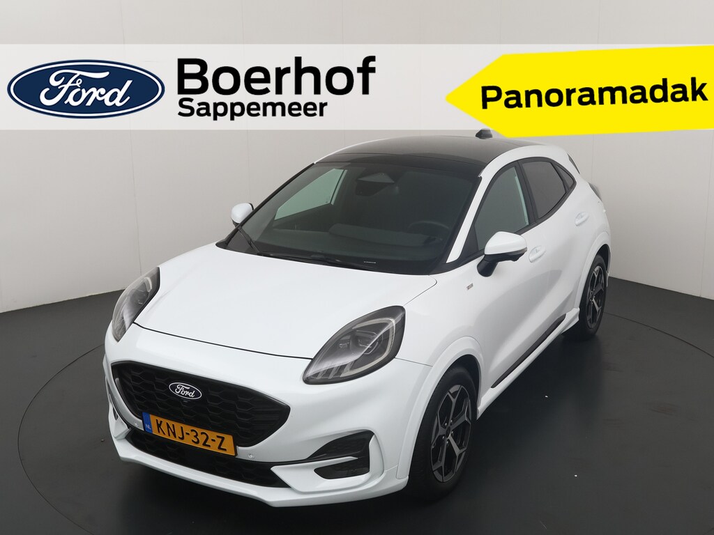 Ford Puma EcoBoost 125 pk Hybrid ST-Line | Trekhaak | Winter Pack | Adapt. Cruise | Pano | FULL LED | Elektr. achterklep |