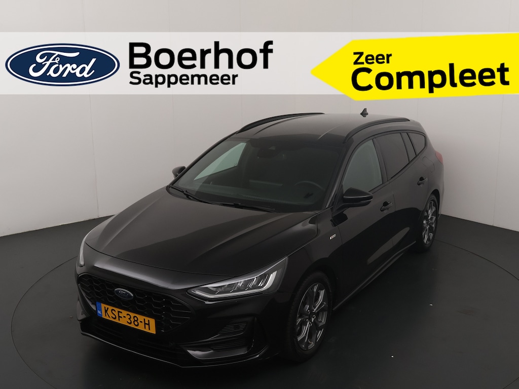 Ford Focus Wagon EcoBoost Hybrid 155 pk ST-Line | Winter Pack | Cruise control | Camera | Clima | SYNC 4 | 4 seiz. banden | Keyless |