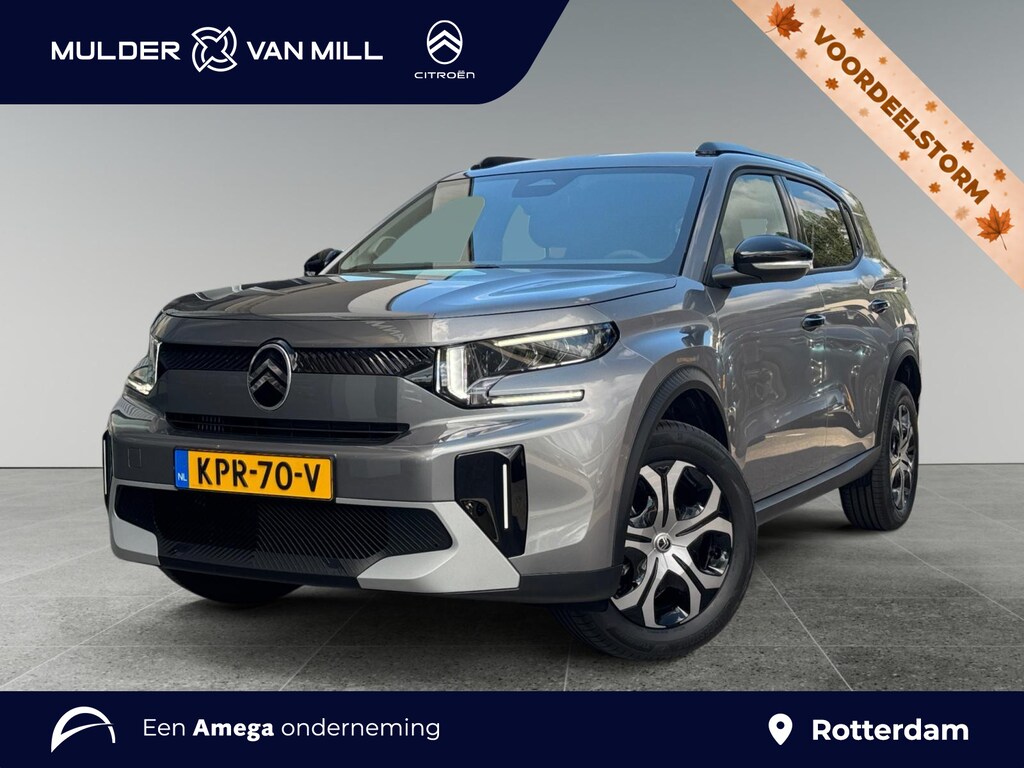 Citroën C3 Aircross 1.2 Turbo 100pk Plus | 7-PERSOONS | NAV | PDC | CAMERA | APPLE CARPLAY / ANDROID AUTO | PARKEERSENSOREN | DAB+ | BLUETOOTH |