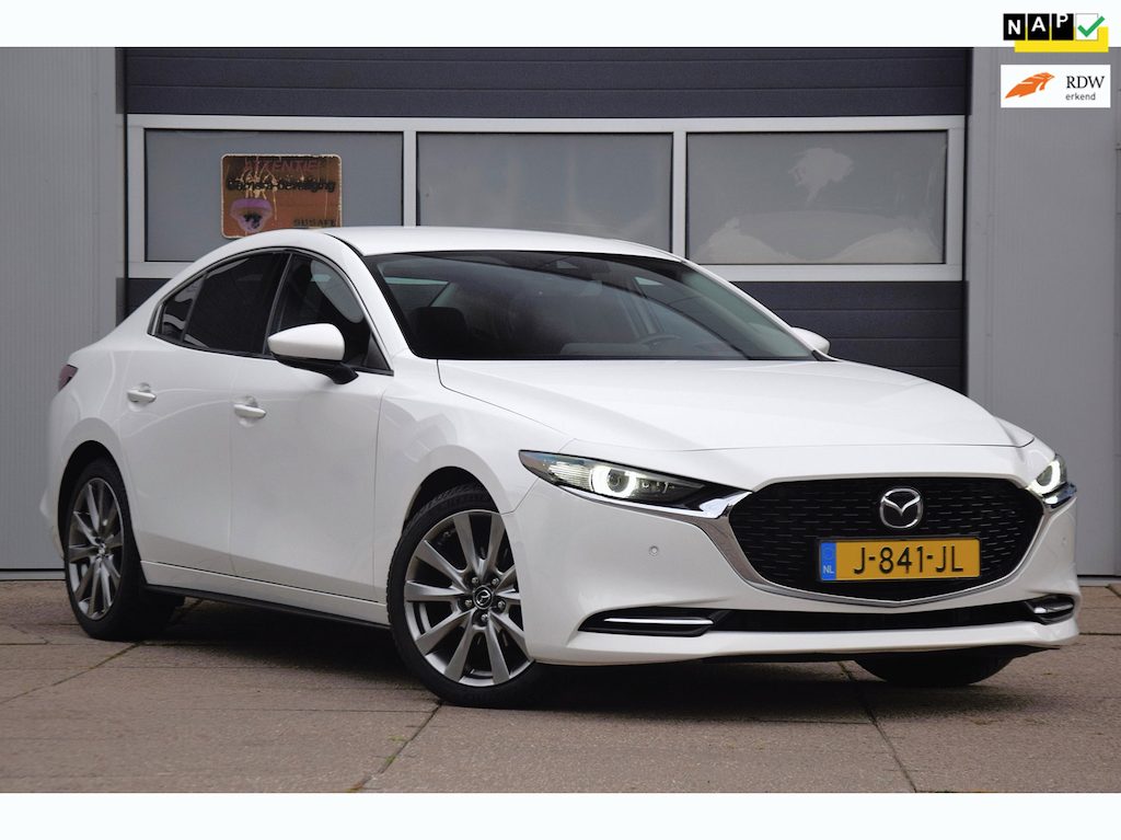 Mazda 3 2.0 e-SkyActiv-X M Hybrid 180 Luxury 360 CAMERA/LEDEREN BEKLEDING/FILE ASSISTENT