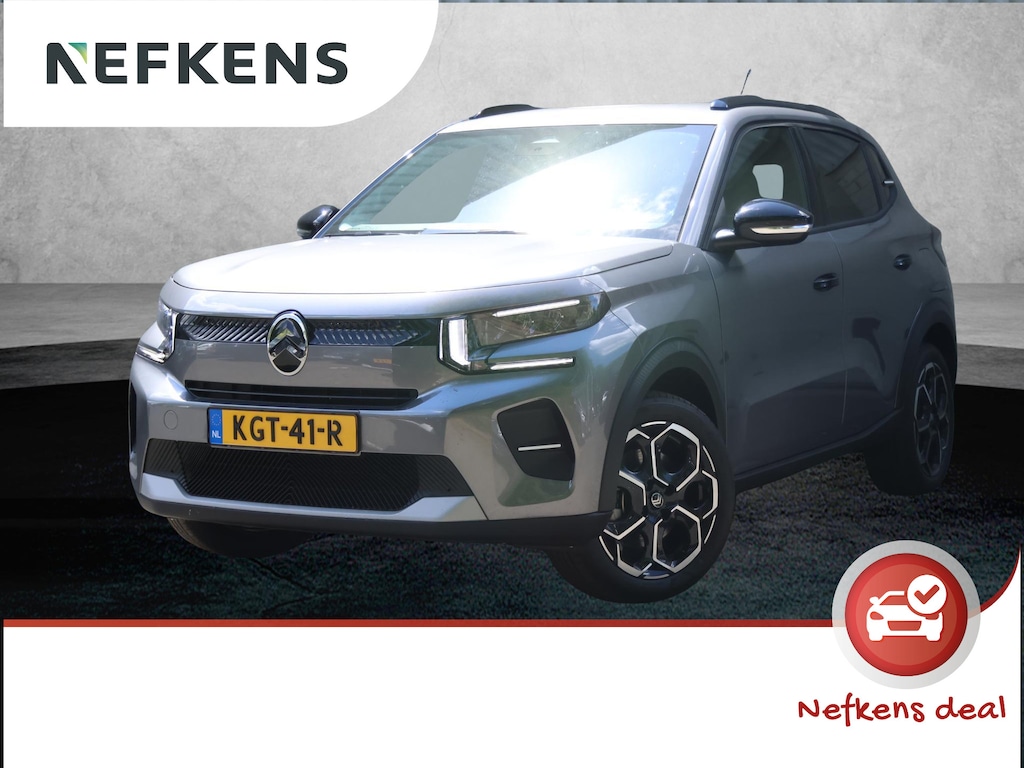 Citroën E-C3 Max 113pk Comfort Range 44 kWh | Accu 98% |Navigatie | Camera achter | Lichtmetalen velgen | Apple Carplay en Android Auto