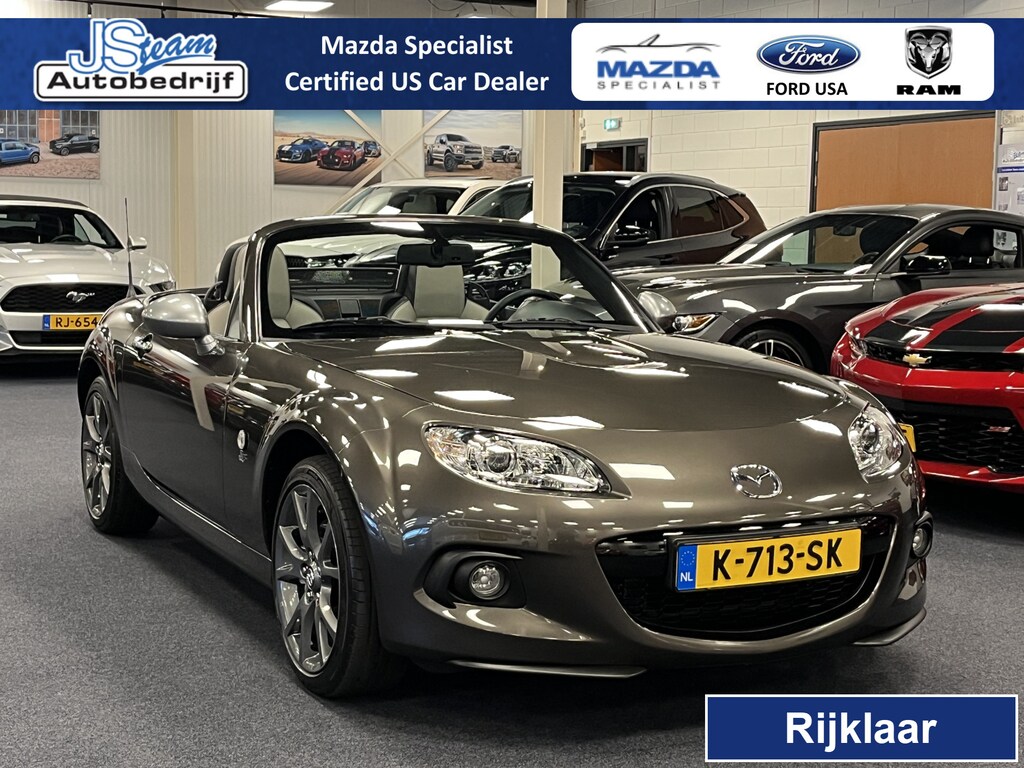 Mazda MX-5 NC Roadster 1.8i Silver Edition Airco Leder Navi Cruise