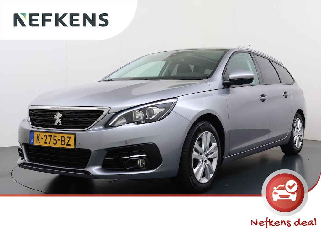 Peugeot 308 SW Blue Lease Executive 110pk | Trekhaak | Navigatie | Automatische airco | Cruise control | Parkeersensoren achter | Lichtmetalen velgen | Apple Carplay en Android auto