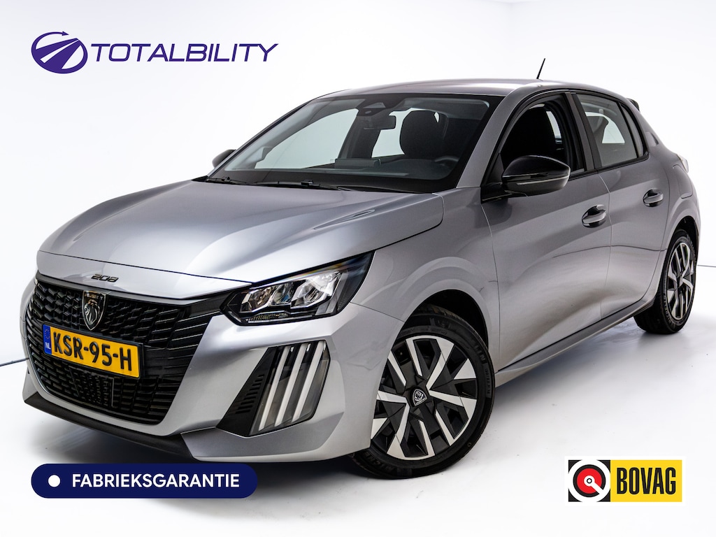 Peugeot 208 1.2 Hybrid 110 e-DCS6 Style | Tot 8 jaar garantie | Airco | Cruise | Apple Carplay / Android Auto Led, Pdc achter, Lane-assist, Verkeersborddetectie, Dab