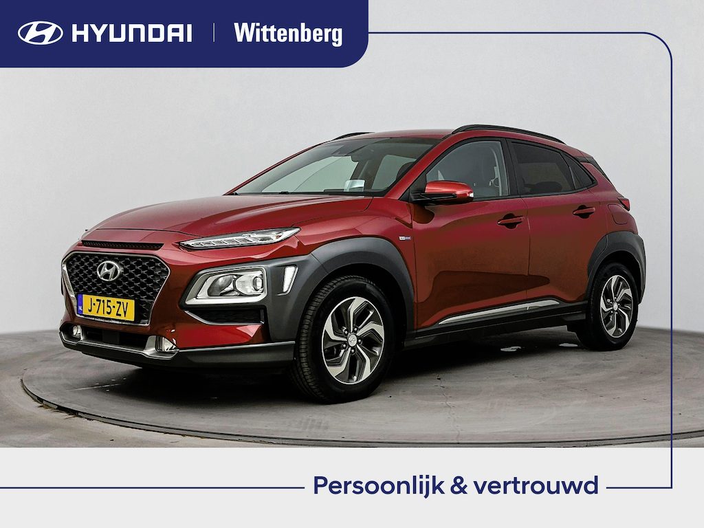 Hyundai Kona 1.6 GDI HEV Fashion | Trekhaak | Navigatie & Carplay | Premium Audio | Head up | Camera |