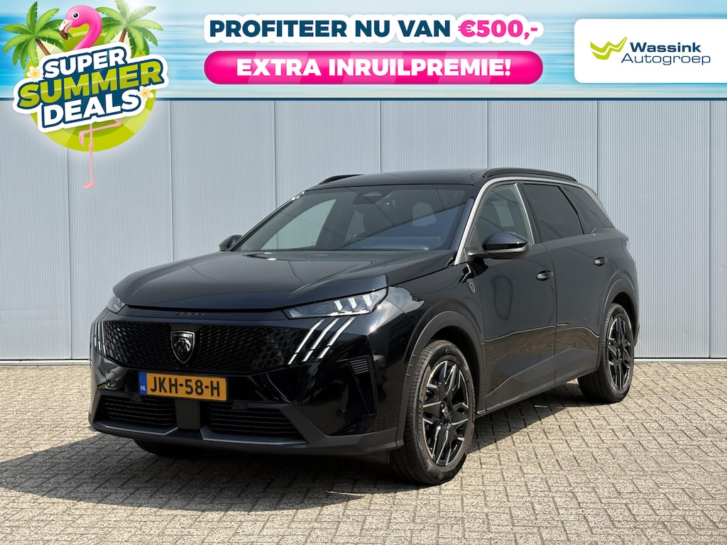 Peugeot 5008 1.2 Hybrid e-DSC6 GT | SUMMER DEALS | Stuurverwarming | Stoelverwarming | Camera | Carplay | Keyless | Navigatie | Elektrische achterklep |