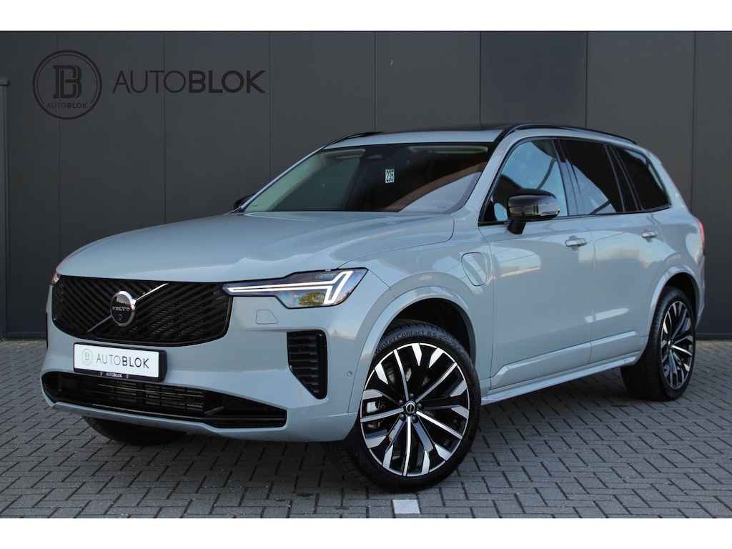 Volvo XC90 2.0 T8 Plug-in hybrid AWD Ultra Dark | Panoramadak | 360 Camera | Apple CarPlay | VAPOUR GREY |