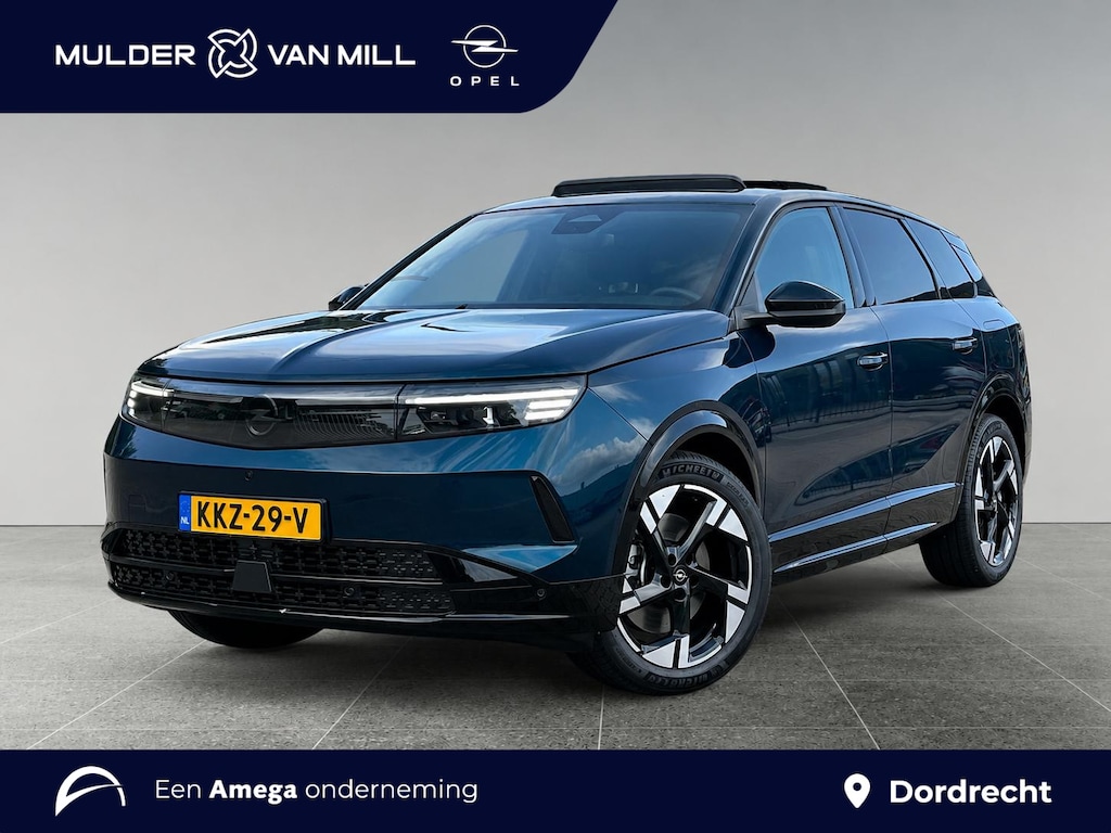 Opel Grandland Electric Business Edition EV 97kWh 230pk | ALCANTARA | 20 INCH LM-VELGEN | SCHUIF/KANTELDAK | MEMORY STOELEN | ADAP CRUISE CONTROL | NAVI | 360° CAMERA | APPLE CARPLAY / ANDROID AUTO |