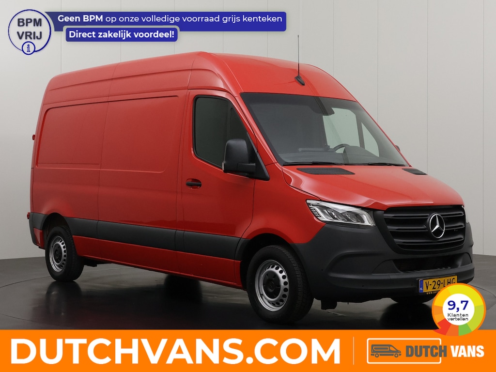 Mercedes-Benz Sprinter 9G-Tronic Automaat L2H2 | Led | Trekhaak | Navigatie | Camera | Airco | Cruise | Betimmering | Trekhaak