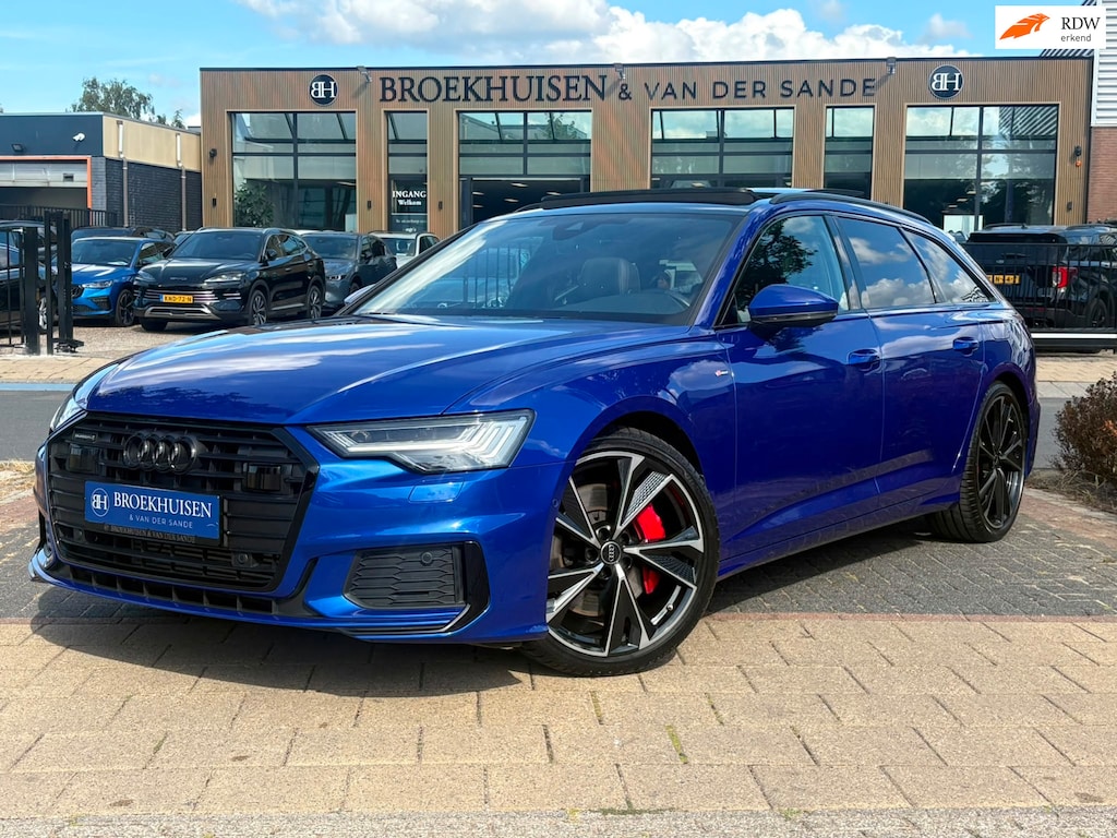 Audi A6 Avant 55 TFSI e quattro 3x S- Line Competition 407pk Stoelventilatie / Trekhaak / 21rs Velgen