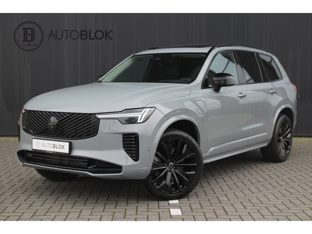 Volvo XC90 2.0 T8 Plug-in hybrid AWD Ultra Dark | Panoramadak | 360 Camera | Apple CarPlay | VAPOUR GREY |
