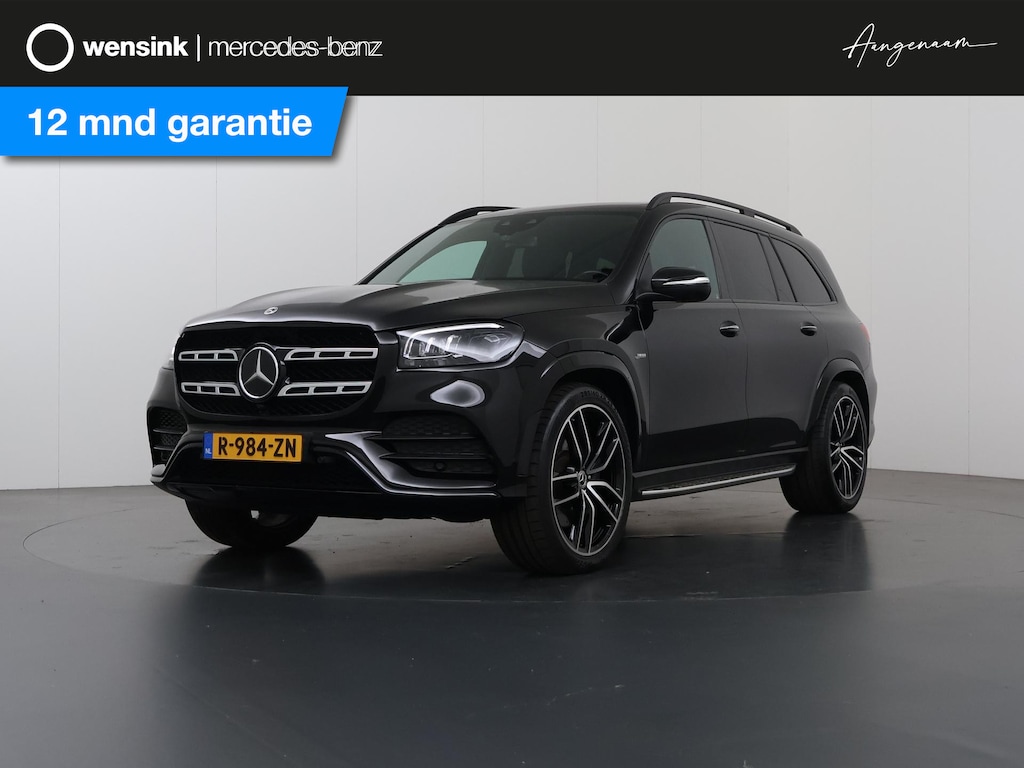 Mercedes-Benz GLS 450 4MATIC Premium Plus | 7-persoons | AMG | Night | Luchtvering | Trekhaak | Treeplanken | 23" lichtmetalen velgen | Keyless |