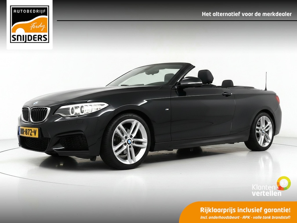 BMW 2-Serie Cabrio 218i M-Sport Centennial High Executive | Leer | Bi-Xenon | Navi | Stoelverwarming - RIJKLAAR + BOVAG GARANTIE