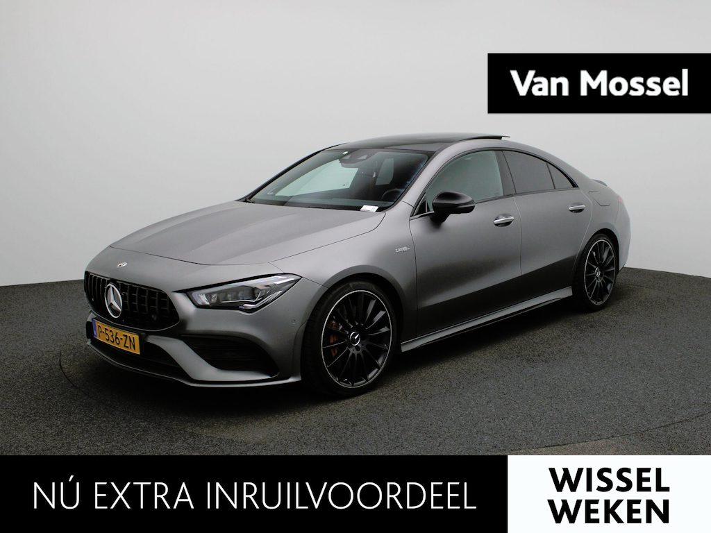 Mercedes-Benz CLA AMG 35 4MATIC Premium Plus | Automaat | Apple Carplay / Android Auto | Achteruitrijcamera | Panoramadak | Parkeersensoren |