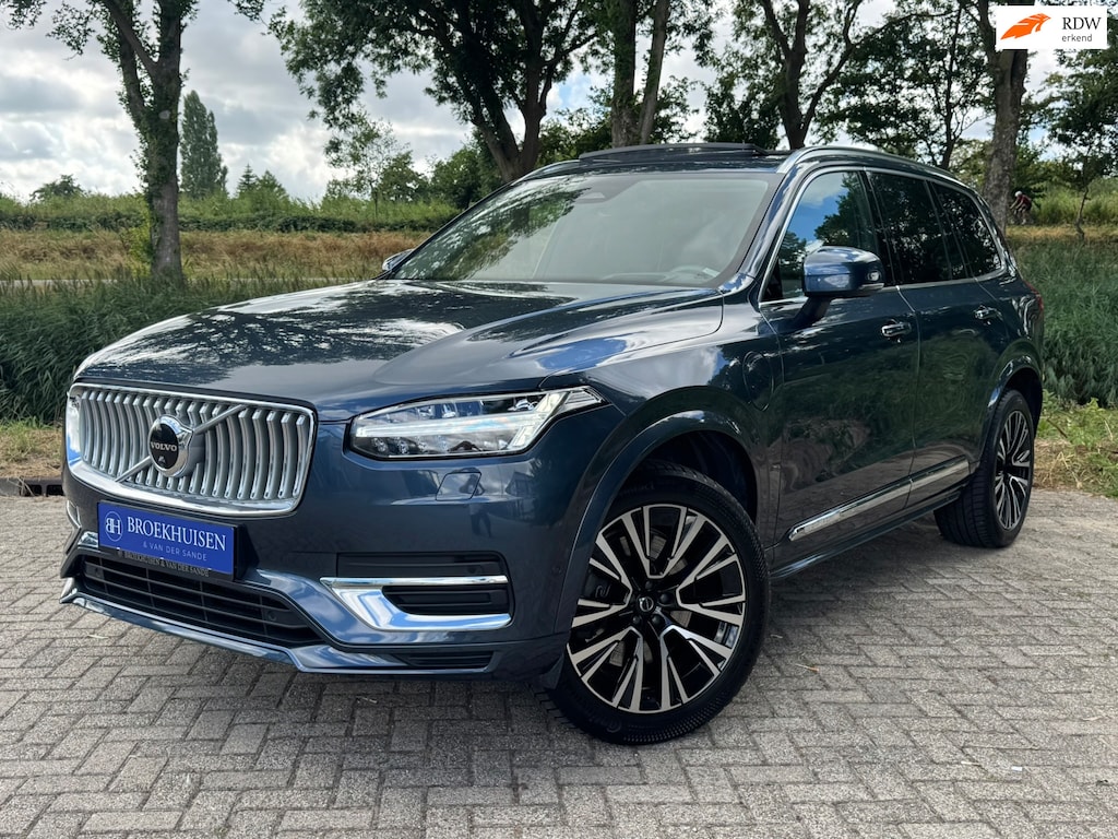 Volvo XC90 2.0 T8 Recharge AWD Ultimate Bright 455pk Luchtvering / Harmon Kardon / Panoramadak