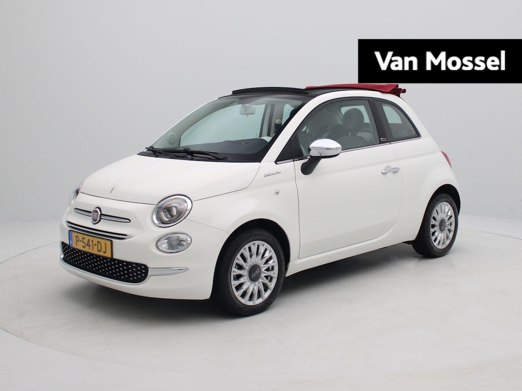 Fiat 500C 1.0 Hybrid Dolcevita | Climate Control | Apple Carplay/Android Auto | Zuinig | Lichtmetalen Velgen |