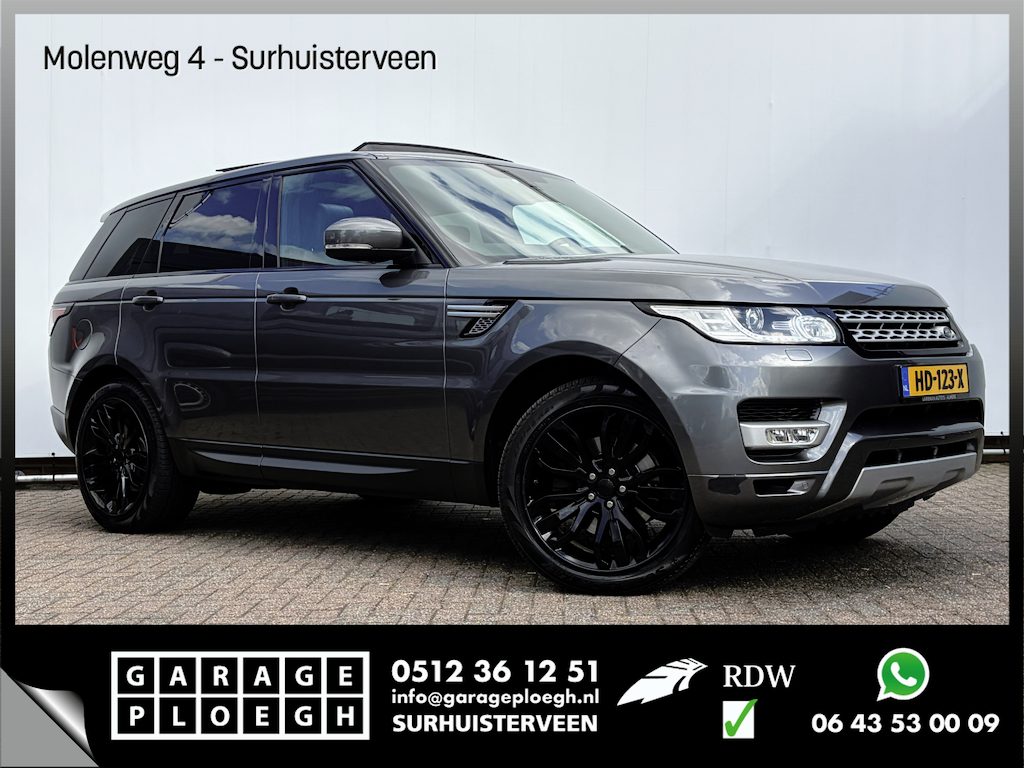 Land Rover Range Rover Sport 3.0 TDV6 HSE Dynamic Trekhaak Pano Meridian Camera Stoel/Stuurverw Voll.Onderhoud!