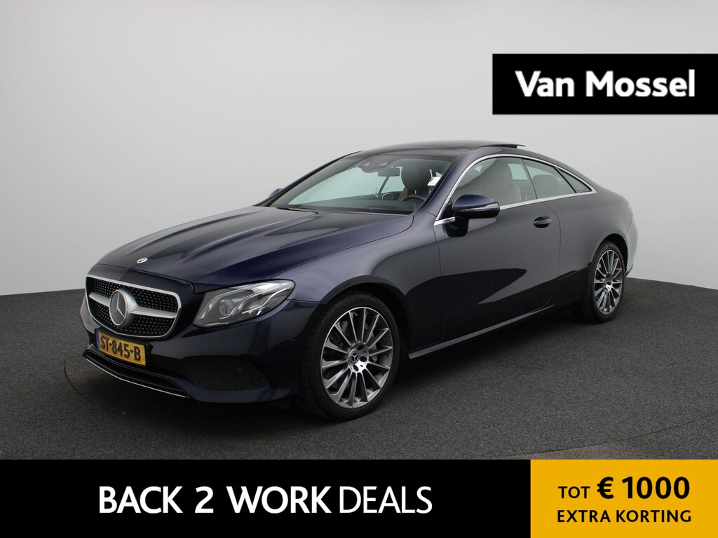 Mercedes-Benz E-klasse Coupé 400 4MATIC Premium | Automaat | Panoramadak | Stoelverwarming | Sfeerverlichting | Achteruitrijcamera | Parkeersensoren |