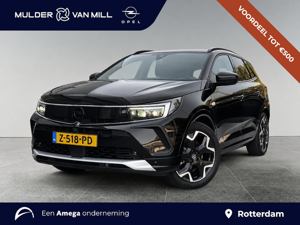 Opel Grandland Ultimate 1.6 PHEV Hybrid4 300pk e-EAT8 4x4 | TREKHAAK | MATRIX LED | ALCANTARA | NAVI | HANDSFREE A.KLEP | AGR-STOELEN | STOEL+STUURVERW. | PARK ASSIST | 360° CAMERA | MASSAGE |