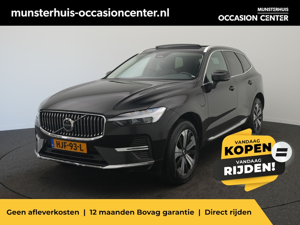 Volvo XC60 2.0 T6 Plug-in hybrid AWD Essential Bright - RIJKLAARPRIJS - All Seasonbanden - Achteruitrijcamera - Elektrisch Glazen Panoramadak - Elektrische Uitklapbare Trekhaak - Stoel- en Stuurverwarming!