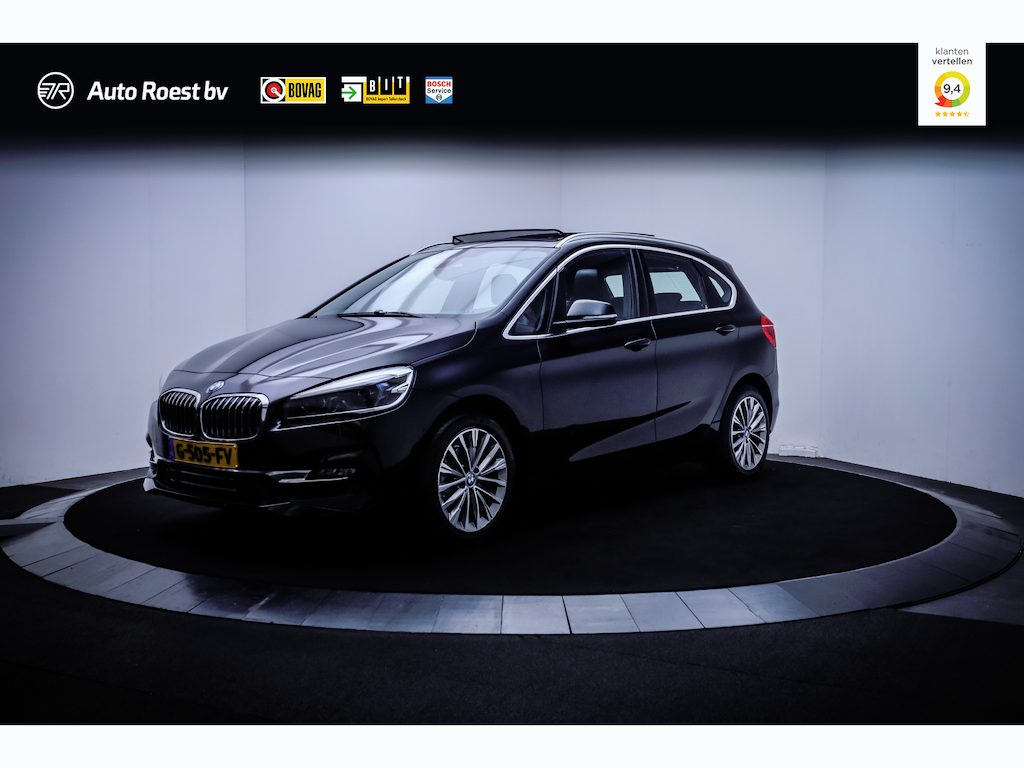 BMW 2-Serie Active Tourer 218iA High Executive AFGEKOCHT BMW ONDERHOUD 2029 | SCHUIFDAK | CAMERA | HEADUP | STOEL.VW