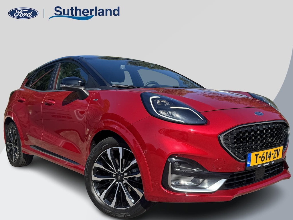 Ford Puma 1.0 EcoBoost Hybrid ST-Line X 125pk B&O Audio | Afneembare Trekhaak | Lederen Bekleding | Adaptieve Cruise | Winterpack | BLIS
