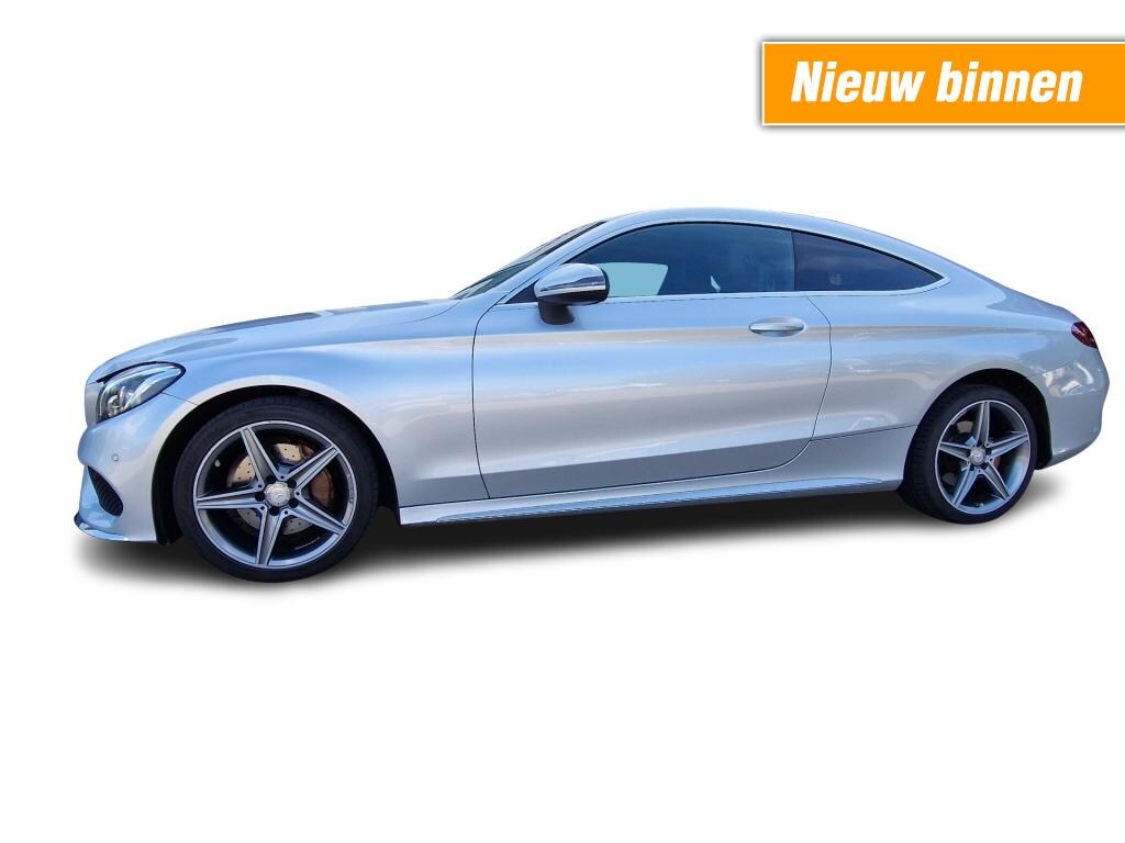 Mercedes-Benz C-klasse Coupe 156pk AMG/PRESTIGE Leder Climate  Cruise Navi Burmeister Top