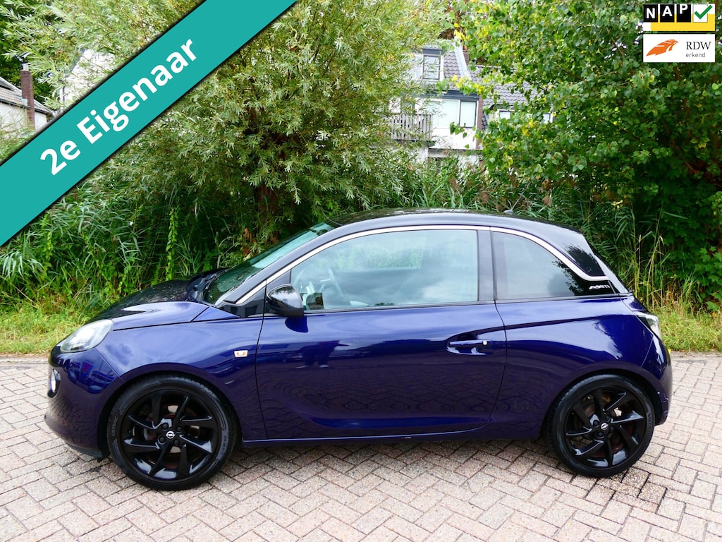 Opel Adam 1.4 Slam 87pk 2e eigenaar Clima Cruise LED Navi