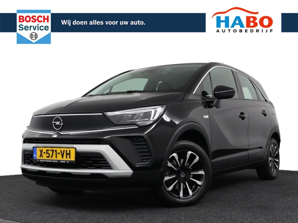 Opel Crossland 1.2 TURBO ELEGANCE AUTOMAAT 130PK ECC/CRUISE/APPLE.CARPLAY/CAMERA/STOEL.VERWARM/TREKHAAK/43.000KM!!